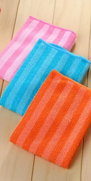 Microfiber Cleaning Towel Set – Super Absorbent, Soft & Reusable for Kitchen, Car & Home Use"