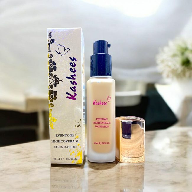 Kashee’s 24 Hrs High Coverage Foundation 20ml | Long Lasting Matte Finish | Lightweight Full Coverage Liquid Foundation For Flawless Skin