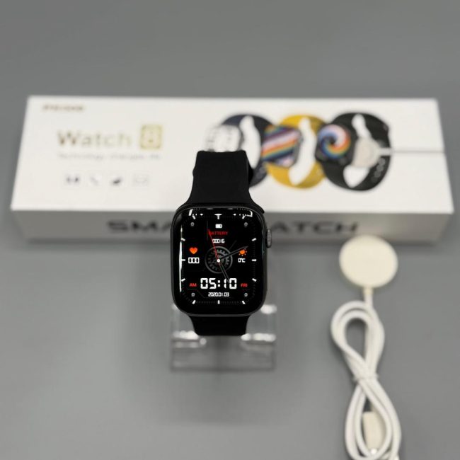 PH308 Smartwatch series 8 with Sports Mode, Heart Rate Monitor, Call & Message Notifications – Fitness Tracker Watch for Daily Activity (Random Color) (With Box)