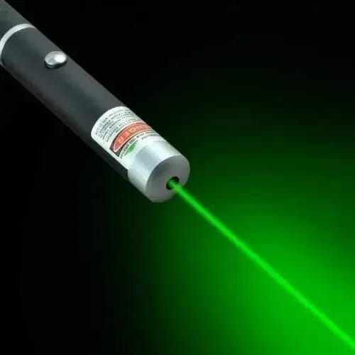 Green Multipurpose Laser Pointer Pen with Adjustable Antenna Cap for Pattern Projection and Presentations – Green Beam Light