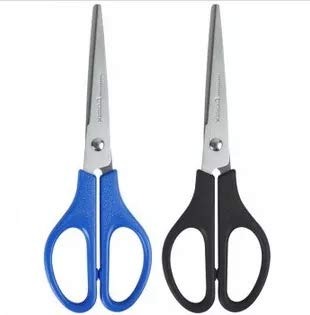 6-Inch Plastic Handle Scissors – Lightweight, Sharp Blades for School, Office & Home Use