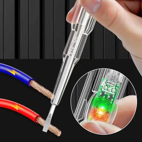 Led Tester Voltmeter Power Detector Electrical Screwdriver Indicator | Best Quality Tester For Electric Work
