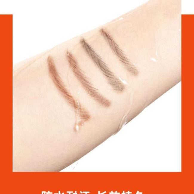 Aiqilai 3 in 1 Eyebrow Pencil | Eyebrow Pencil Gel | Anti-Smudge | Long-Lasting | Three-in-One | Double-Headed | Folding Eyebrow Trimming Knife | Brush